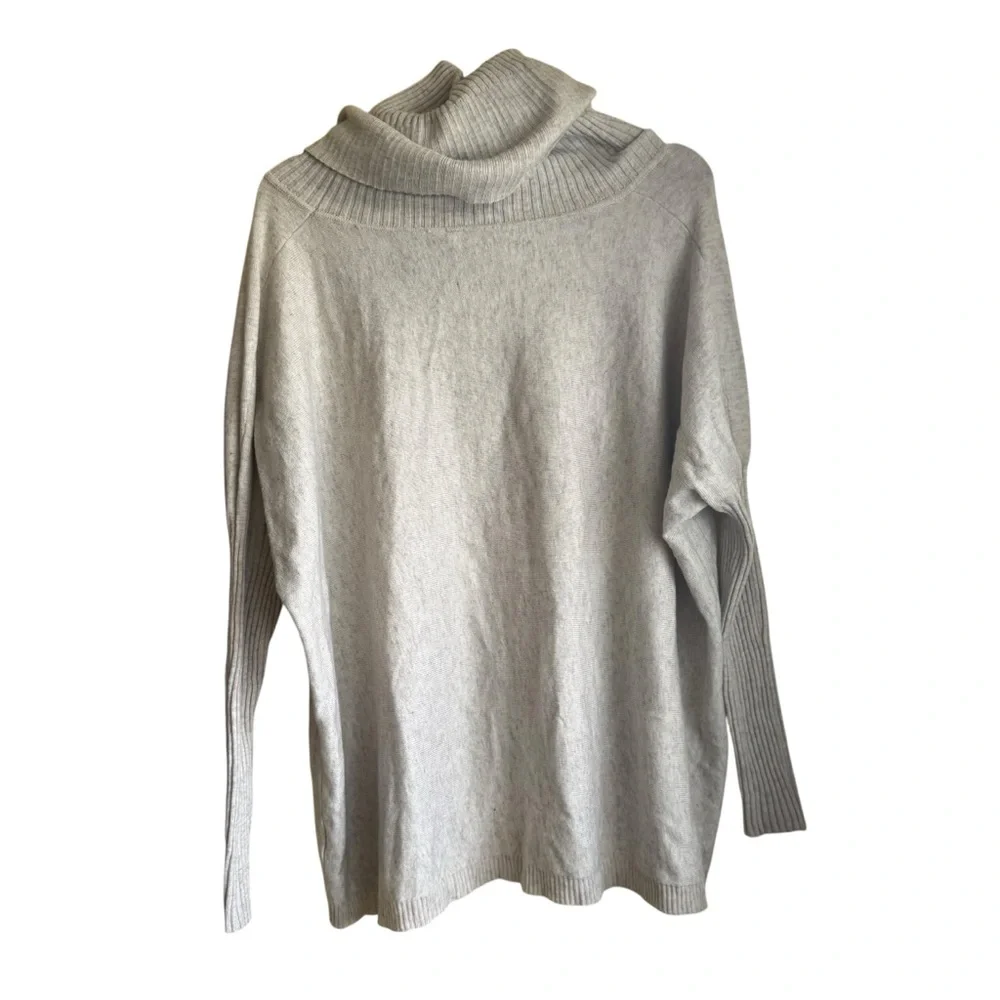 Gypsy Junkies Cotton Cashmere blend Cowl Neck knit Sweater